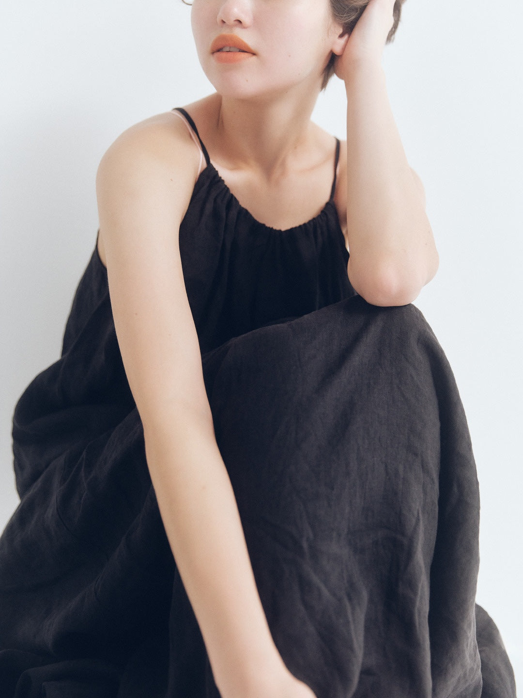 Black Linen Dress