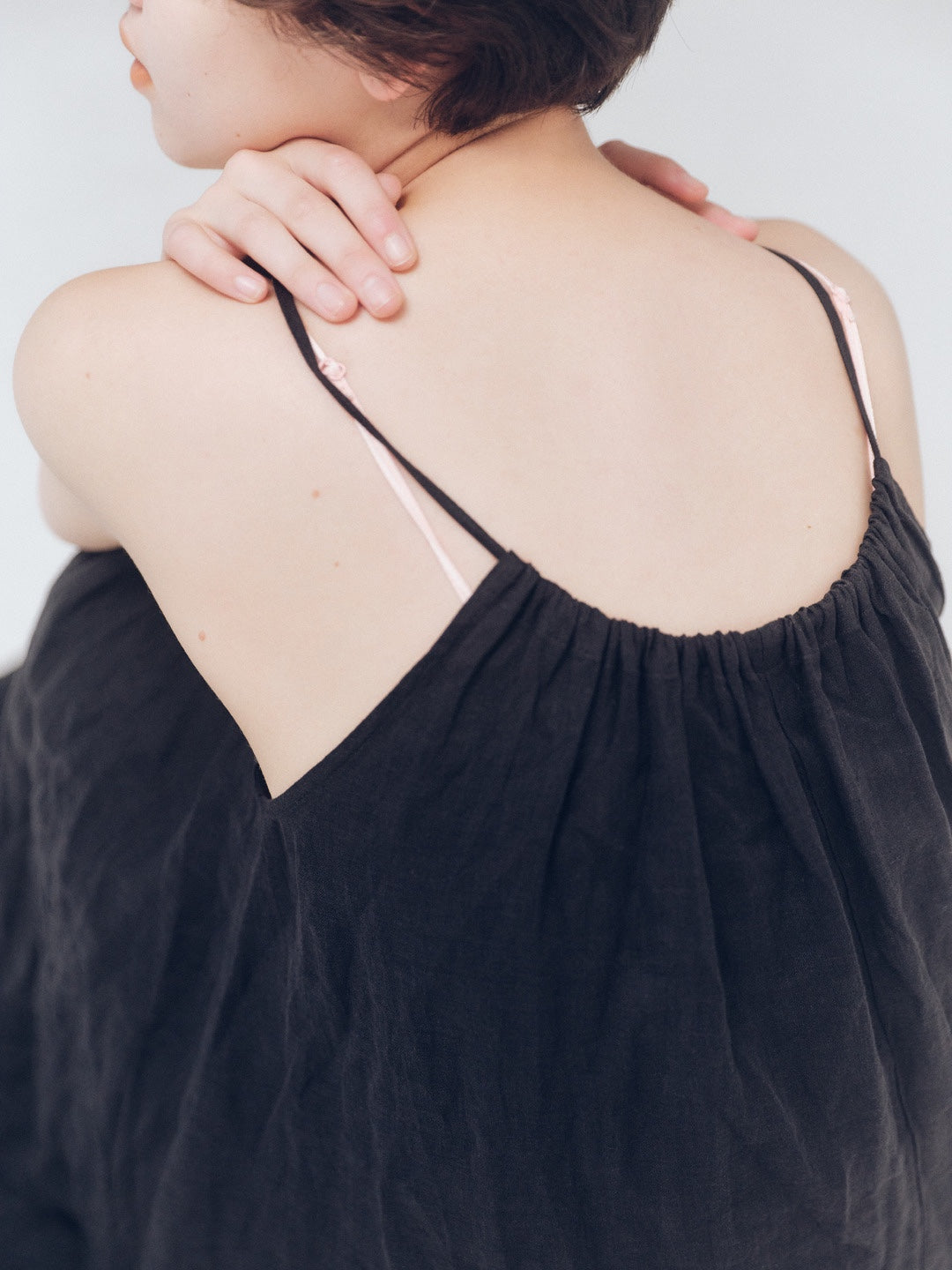 Black Linen Dress
