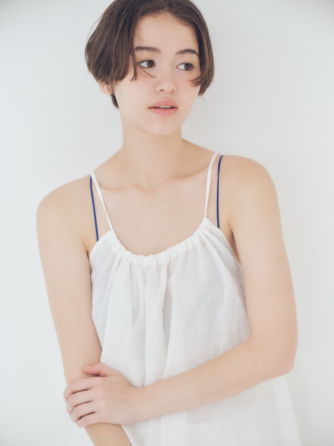 White Linen Dress