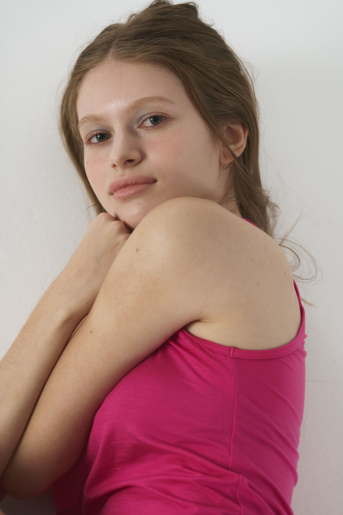 Pink Camisole Longwear