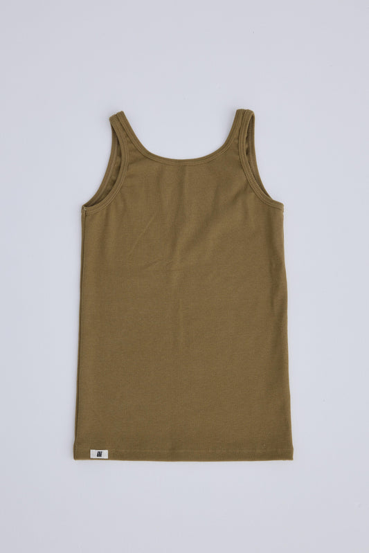 Khaki Tank top