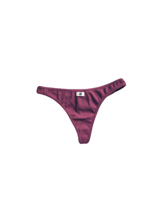 Burgundy Tanga