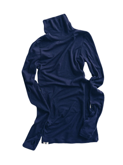 Navy Turtleneck
