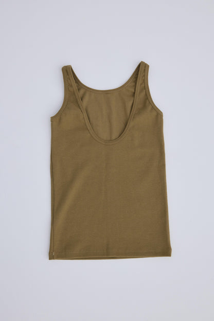 Khaki Tank top