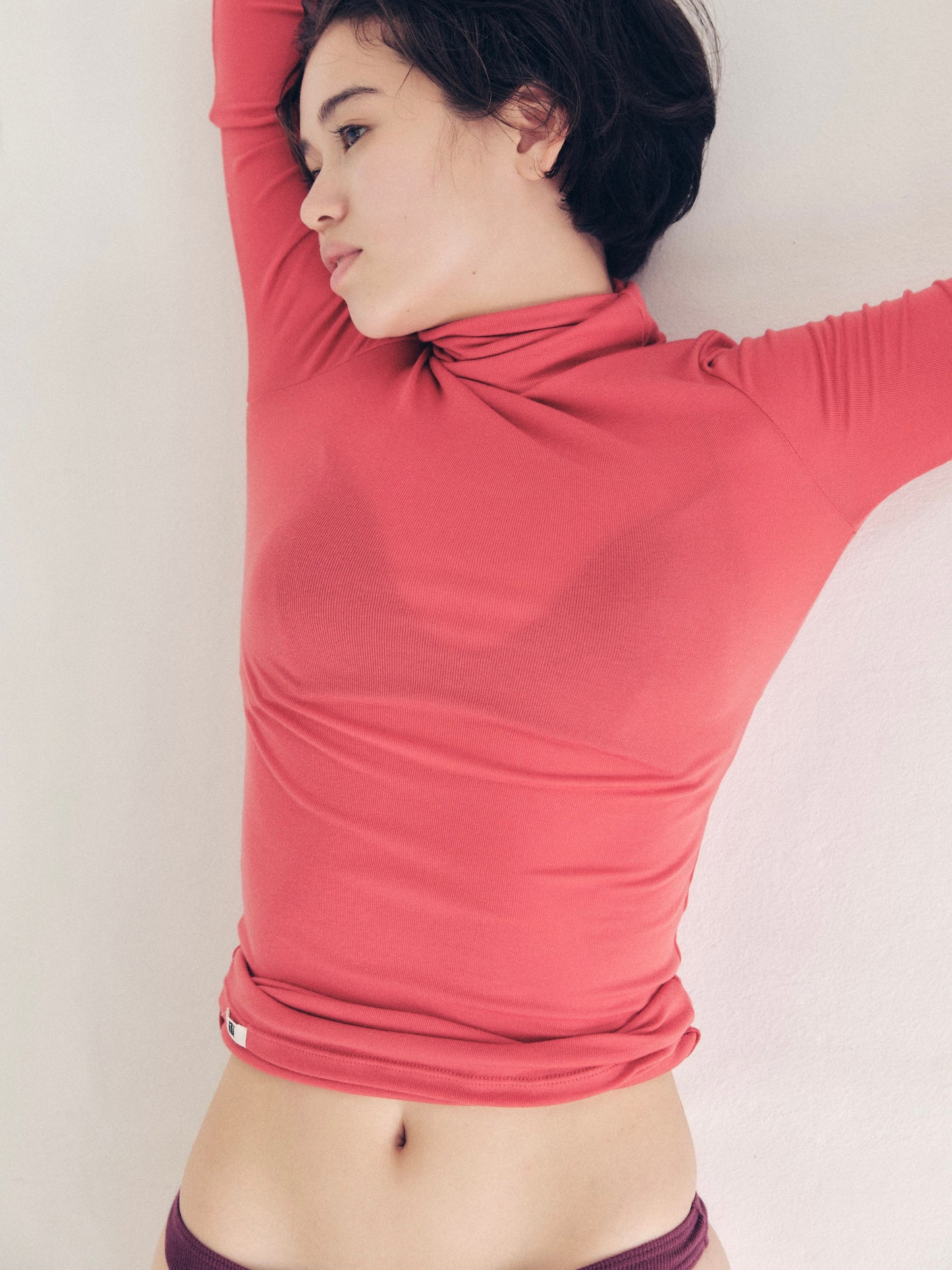 Red Turtleneck