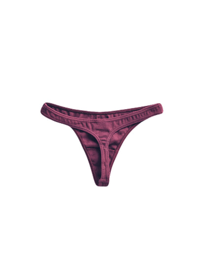 Burgundy Tanga