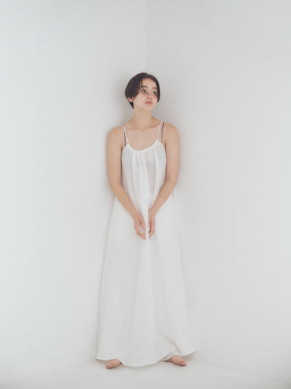 White Linen Dress