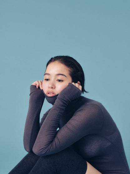 Charcoal Turtleneck