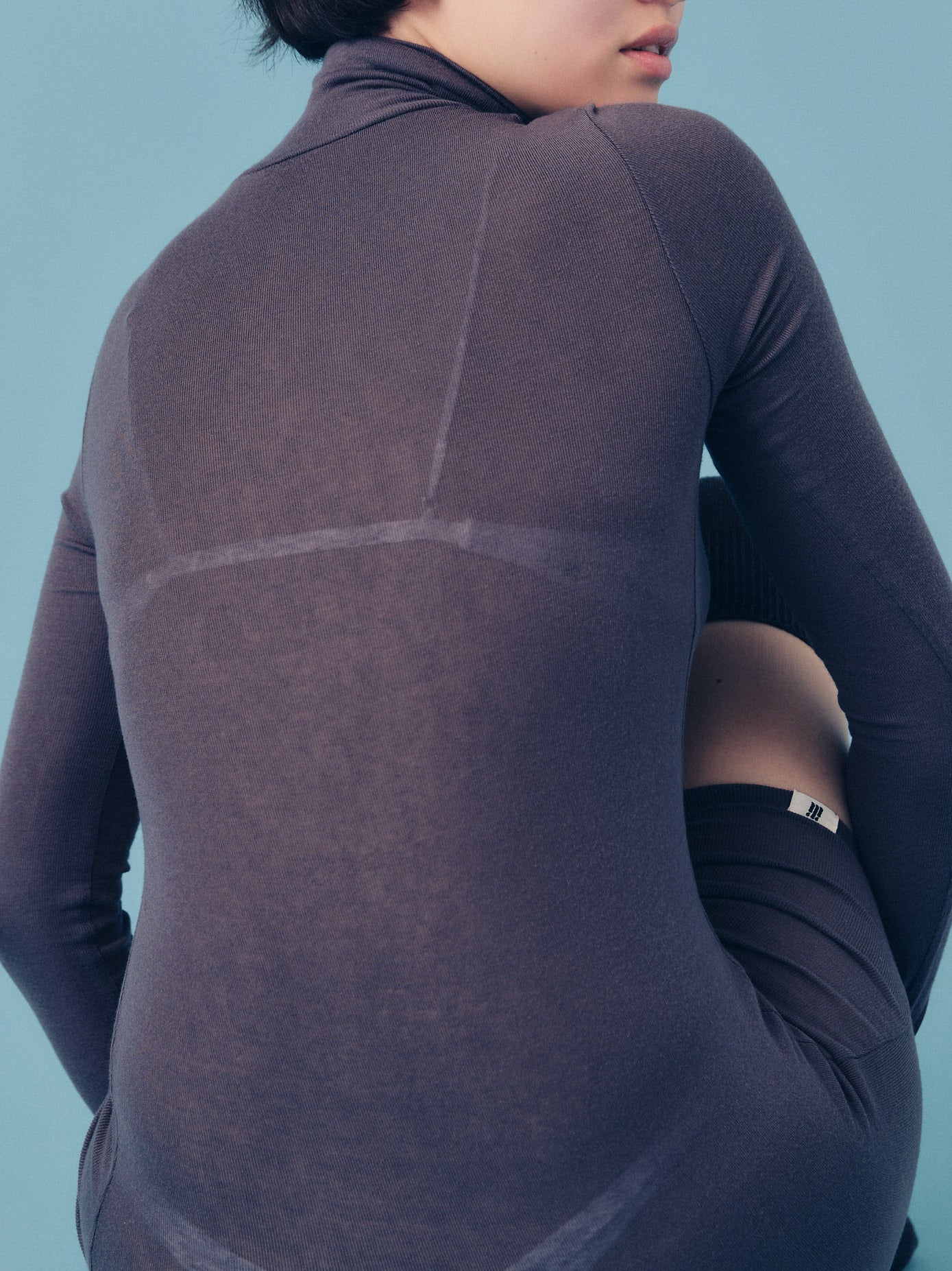 Charcoal Turtleneck